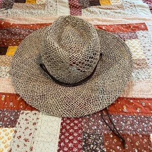 Stylish Tan Woven Sun Hat